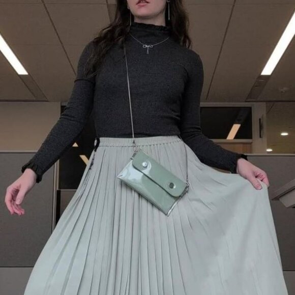 Pastel blue convertible bag - Picture 2 of 6